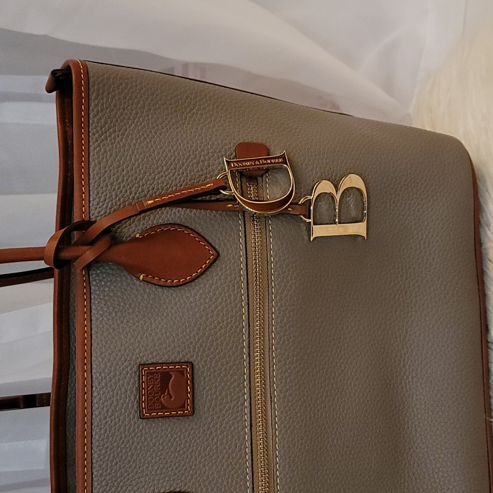 Dooney & Bourke Pebble Leather Tote - Picture 3 of 13